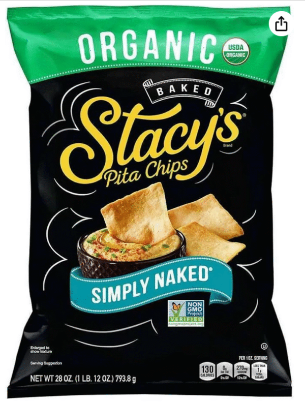 Pita Chips Orgánico 794 G Stacy's
