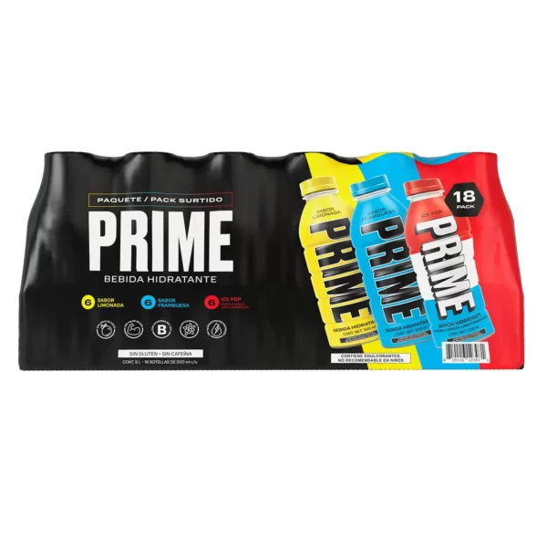 Prime Bebida Hidratante (18pzs/500ml)