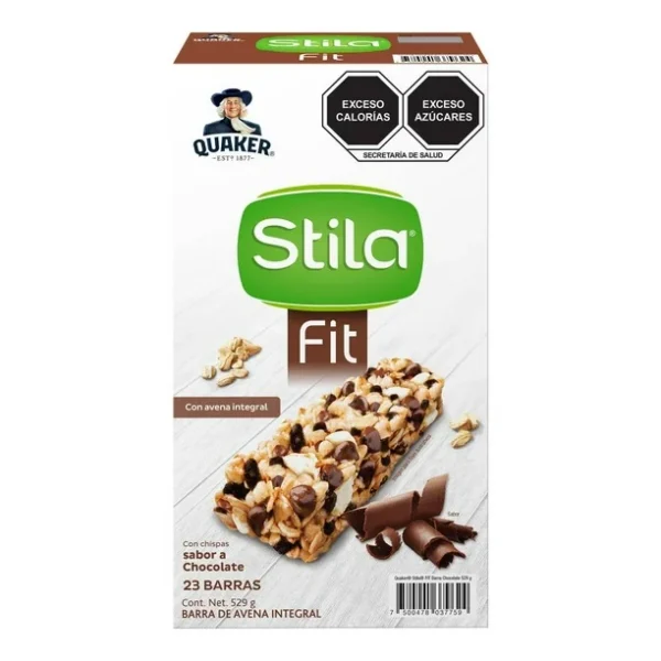 Quaker Stila Fit Barras Chocolate (23pzs/23g)