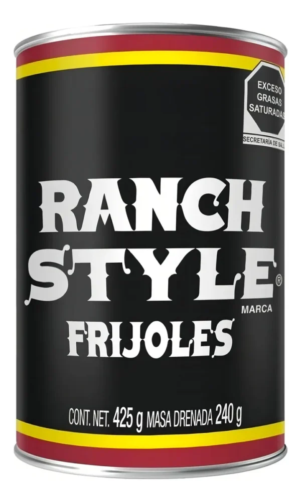 Ranch Style Frijoles Bayos (8pzs/425g)