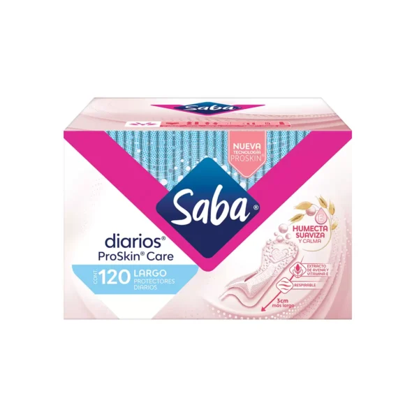 Saba Protectores Diarios (120pzs)