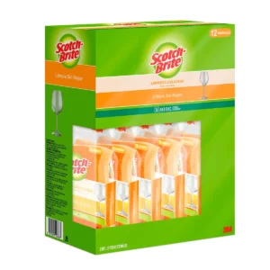 Scotch Brite Cero Rayas Esponjas (12pzs)