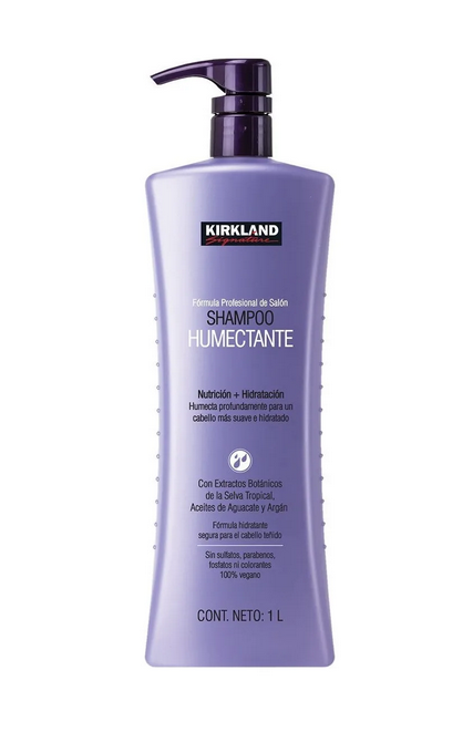 Shampoo Humectante Vegano Kirkland 1 Litro