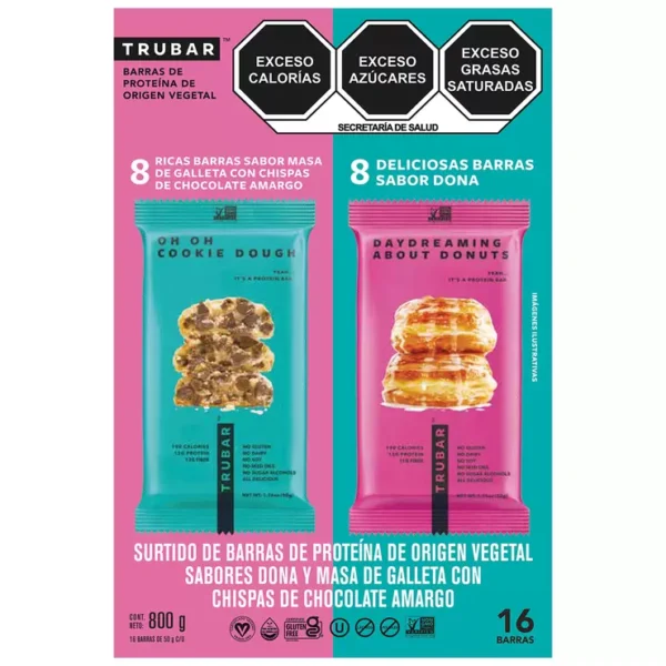 Trubar Barras de Proteína (16pzs/50g)