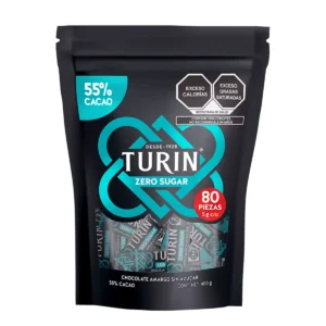Turin Zero Chocolate Amargo (400g)