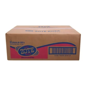 Zote Jabón en Barra Rosa (25pzs/400g)
