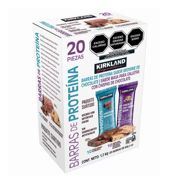 Kirkland Barras de Proteína (20pzs/60g)