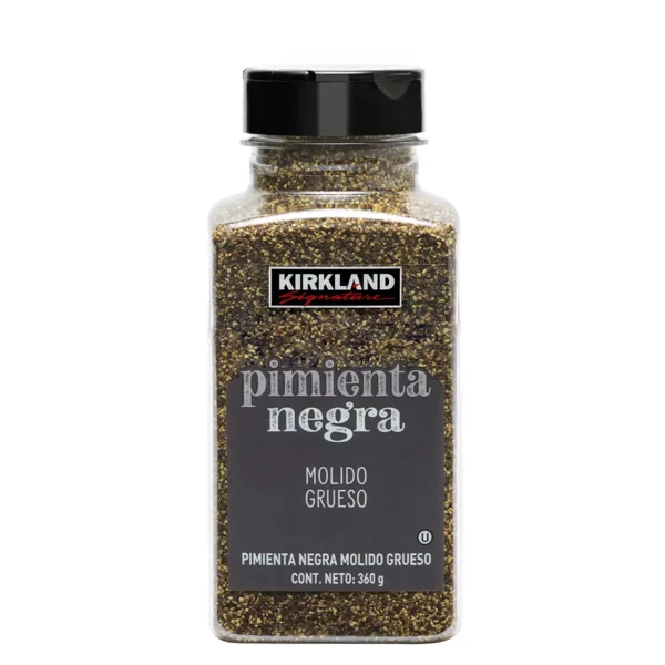Kirkland Pimienta Negra Molido Grueso (359gr)