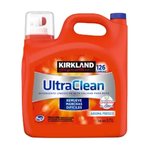 Kirkland Ultra Clean Detergente Líquido (5.73L/126cargas)