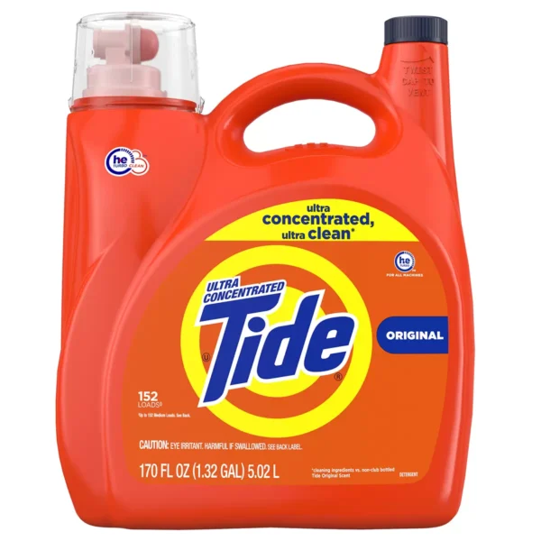 Tide Detergente Líquido (5L/152cargas)